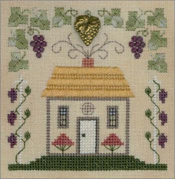 Grapevine Cottage by Elizabeth's Needlework Designs RRP £9.60 Only 1 in stock Not able to reorder