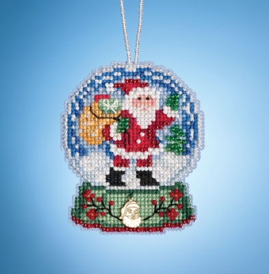MH16-1931 Santa Globe by Mill Hill 