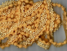 Mini Pom Pom - Mother Lode -  2 yards by Lady Dot Creates