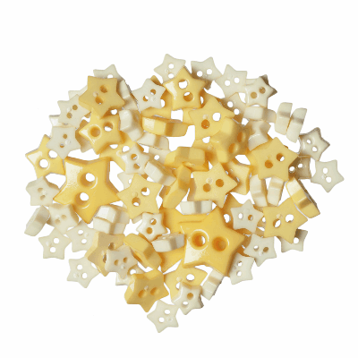 Mini Star Yellow - Buttons  2.5g B6167\3