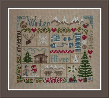 Sampler Hiver  by Jardin Prive' 