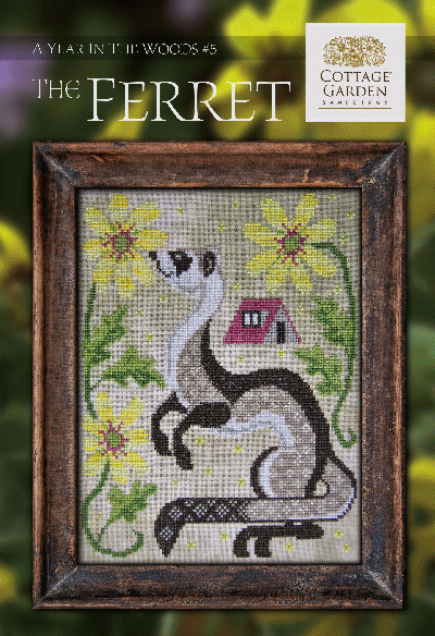 A Year in the Woods - Series 5 - The Ferret by Cottage Garden Samplings