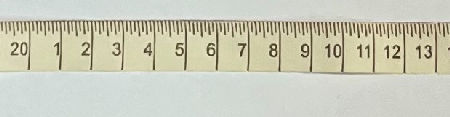 Cotton Tape Ribbon - Tape Measure cm  by  Sew Cool 
