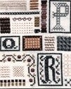 DR145 -  Sampler Of Stitches-Part Six PQR by Drawn Thread - RRP £10.00