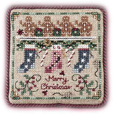  JN080 Lady Scarlet's Christmas by Just Nan 