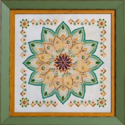The Sunflower Mandala GP256  by Glendon Place 