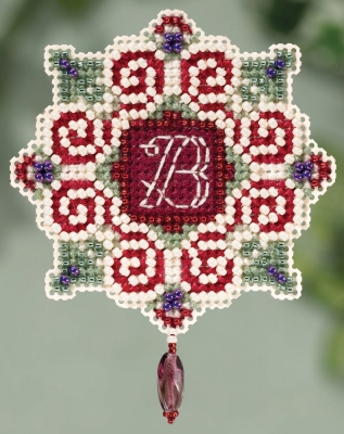 MH18-5302 Christmas Letter Ornament Kit by Mill Hill  