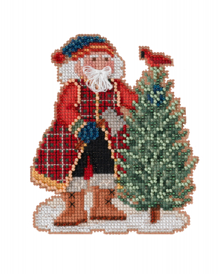 MH 20-2231 Scotch Pine Santa by Mill Hill 