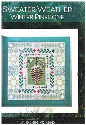Winter Pinecone - Sweater Weather by Robin Pickens INC 