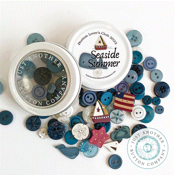 Seaside Summer  : 2022 : Button Lovers Club    by Just Another Button Company. 