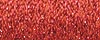 003 : Red  :  #4 Very Fine Braid by Kreinik Metallic Threads 