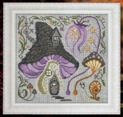 Cottage Carden Samplings - Fabulous House Series - 10 Fairy House