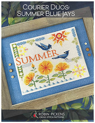 Robin Pickens INC - Summer Blue Jays - Courier Duos