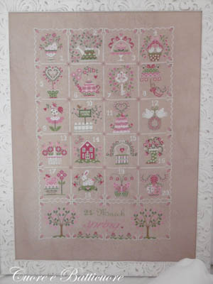 Shabby Spring Calendar by Cuore e Batticuore