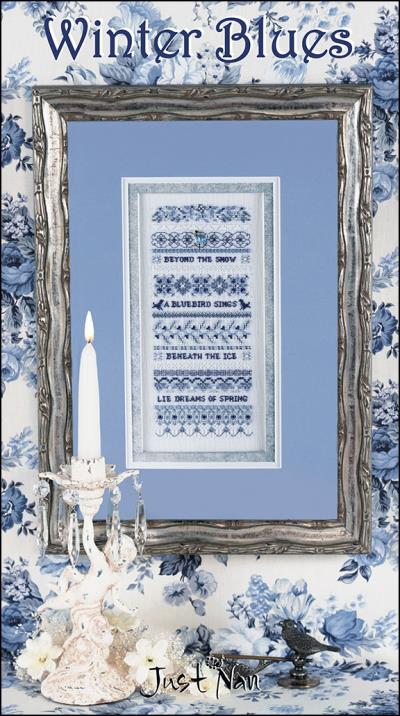 Winter Blues  JN083R  by Just Nan 