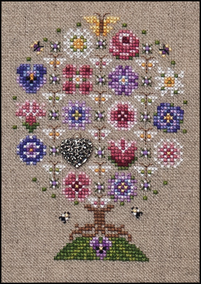 JN247 Sun Blossoms Tree by  Just Nan 