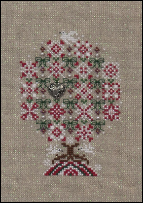 JN254 Peppermint Snowflakes by  Just Nan 