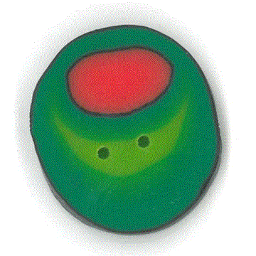  2333.L Juicy Olive Large by Just Another Button Company 