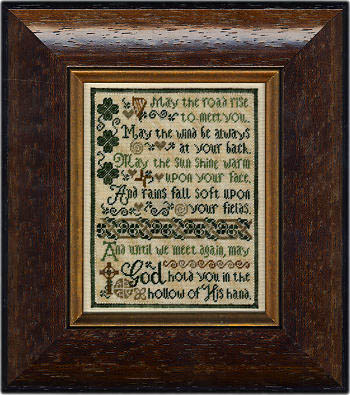 Olde Irish Blessing by Erica Michaels Needlework Designs 