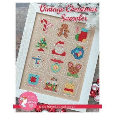 Vintage Christmas Sampler by Its Sew Emma 