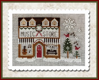 Music Store by Little House Needlework 
