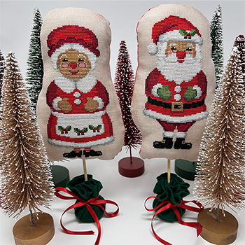 Tiny Modernist -  Santa & Mrs Claus
