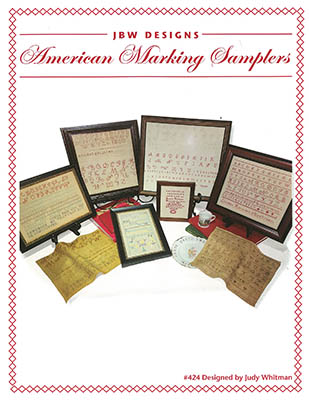 #424 American Marking Samplers by JBW Designs  