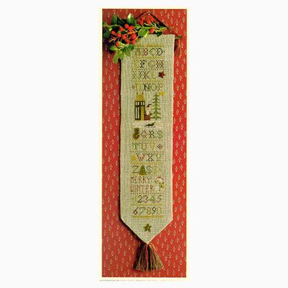 Merry Winter Bellpull by Homespun Elegance