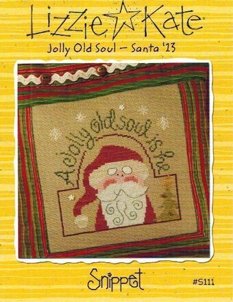 #S111 Jolly Old Soul. Santa 2013 by Lizzie Kate 