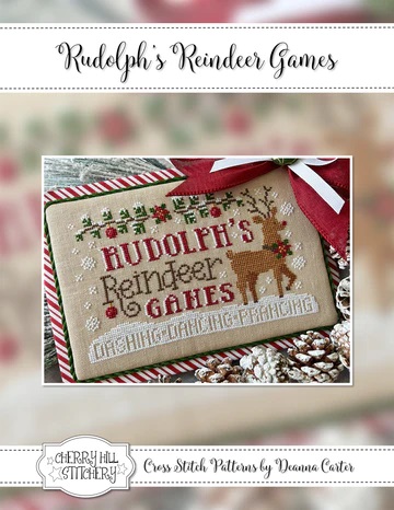 Rudolph's Reindeer Games by Cherry Hill Stitchery 