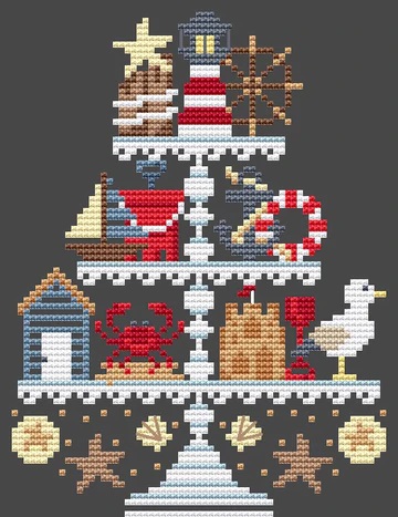  Nautical Tier by Erin Elizabeth