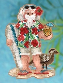 MH20-2301 Hawaii Santa by Mill Hill 