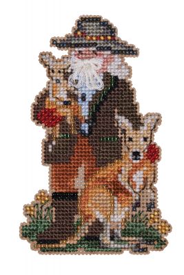 MH20-2333 Kangaroo Santa by Mill Hill 