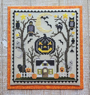 Waxing Moon Designs -  Little House In The Haunted Woods