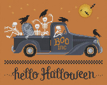 Hello Halloween by Sue Hillis Designs 