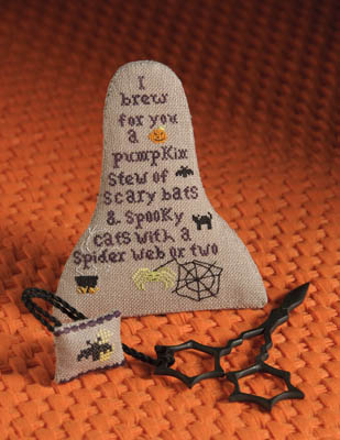 Pumpkin Stew Scissor Case by Dames of the Needle 