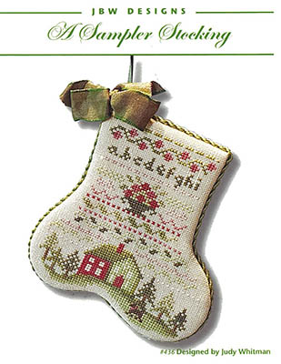 #436 A Sampler Stocking by JBW Designs  