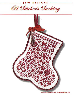 #437 A Stitcher's Stocking by JBW Designs  