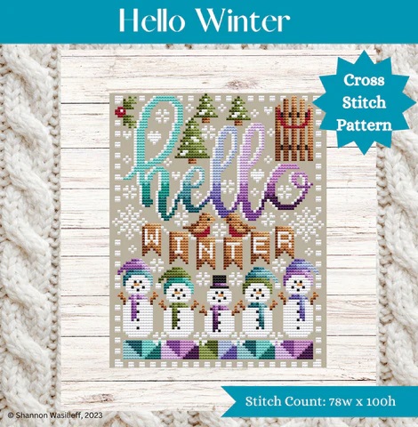 Hello Winter by Shannon Christine 