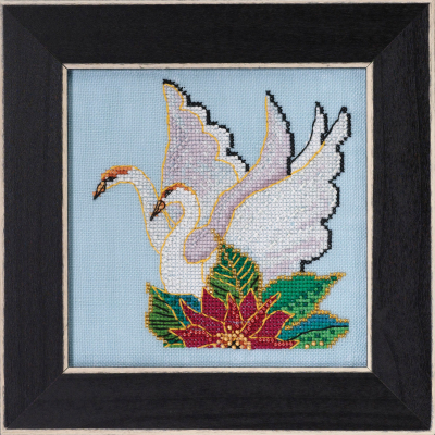  LB30-2312 White Swans by Mill Hill