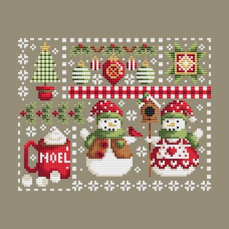 Christmas Snow Fun by Shannon Christine Designs 