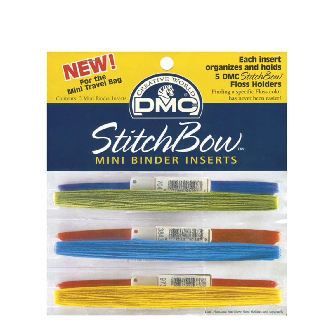 Stitch Bow Mini Binder Inserts by DMC 