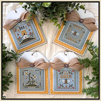 Bumblebee Petites - Cross Stitch Petites  by Little House Needlework 