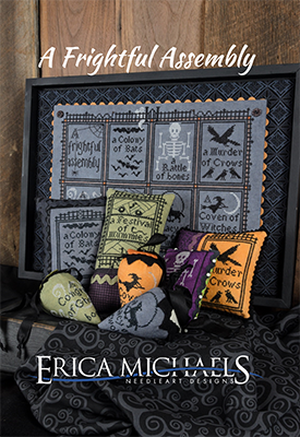 Frightful Assembly by Erica Michaels Needlework Designs 