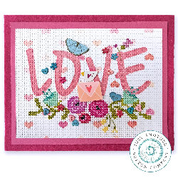 Hearts & Flowers Perforated Paper Kit by Just Another Button Company