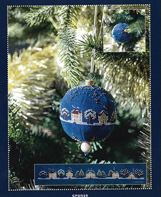 Silent Night (3D Christmsa Tree Ball) by Cotton Pixels 