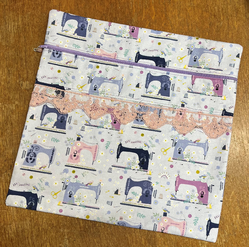 Machines galore -  One of a kind Project Bags by  Banksy's Bags