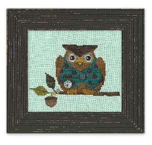 Just Another Button - Woodland Owl -1# - Woodland Whimsical Series  