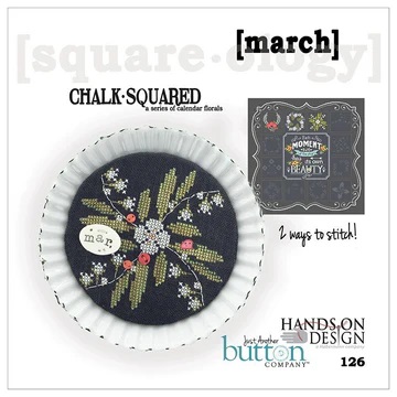 Hands on Designs - HD126 - Chalk Squared March Chart