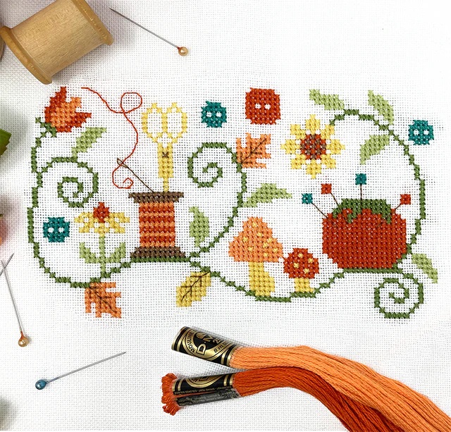 Small Fall Sewing by Tiny Modernist 